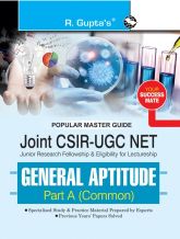 RGupta Ramesh Joint CSIR-UGC (NET) General Aptitude, Part-A (Common) Exam Guide English Medium